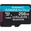 Карта памяти Kingston microSDXC Canvas Go! Plus 256GB Class 10 UHS-I U3 V30 A2 (SDCG4/256GBSP) (139170) - миниатюра 1