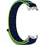 Ремінець DK CDK для Xiaomi Mi Smart Band 9 Nylon Sport Loop (018018) (blue / green) - мініатюра 1