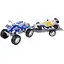Игрушечный квадроцикл с прицепом IM84B1 - миниатюра 1