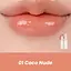Глянцевий бальзам для губ Glasting Melting Balm 01 Coco Nude Rom&nd 3,5 г - мініатюра 2
