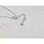 Срібне кольє Подіум з фіанітом. CN1403 - мініатюра 4