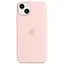 Оригинальный силиконовый чехол Apple Silicone Case MagSafe для iPhone 14 Plus Light Pink (MPT73ZE/A) - миниатюра 10