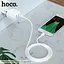 Адаптер питания зарядный HOCO Aspiring dual port charger N4 2 USB-CB сам блок белый - миниатюра 5