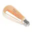 Лампа Brille світлодіодна LED 9W E27 COG WW ST64 Amber 220 В - мініатюра 3