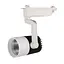 Светильник трековый поворотный LED 415/25W CW WH/BK COB Brille 32-076 - миниатюра 3