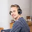 Навушники накладні бездротові Hoco Art sount BT headset W33 до 15 годин чорні - мініатюра 3
