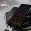Клавиатура Ajazz NK68 Red Switch Black USB-C (NK68-RSB) - миниатюра 6