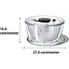 Сушка для зелені, овочів та фруктів OXO Good Grips Glass Salad Spinner (11262700) - мініатюра 4