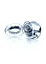 Эрекционное кольцо Boss Series Rabbit Vibro Cock Ring 7.5 см прозрачный - миниатюра 4