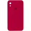 Чохол Epik Silicone Case Square Full Camera Protective AA для Apple iPhone XR 6.1 Червоний/Rose Red - мініатюра 1
