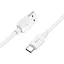 Кабель Hoco X96 Hyper 27W charging data cable Type-C Білий - мініатюра 1