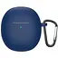 Чохол-накладка DK Silicone Candy Friendly з карабіном для Vivo iQOO TWS Air (dark blue) - мініатюра 1