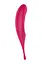 Вакуумний стимулятор клітора з вібрацією Satisfyer Twirling Pro червоний - мініатюра 4