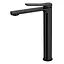 Змішувач для умивальника високий Volle Solo 26 мм de la noche 1510.011304 Чорний матовий - мініатюра 1