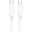 Дата кабель Borofone BX81 Type-C to Type-C 60W (1m) Білий - мініатюра 1