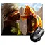 Ігрова поверхня Nextprint Какаші та Кіт Naruto and Cat 220 х 180 мм (5566) - мініатюра 1
