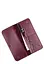 Кожаный портмоне Mark 2 бордовый - миниатюра 1