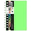 Блокнот А6 АП-1512(Light-Green) 80 аркушів, пружина збоку - мініатюра 1
