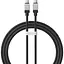 Кабель Baseus CoolPlay Series USB-C to USB-C 100W 1m Black (CAKW000201) [141248] - миниатюра 1