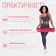 Коврик для йоги и фитнеса EasyFit TPE+TC 6 мм двухслойный + Чехол розовый cо св.розовым - миниатюра 2