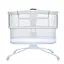 Детская кроватка-люлька 3 в 1 Mastela 3328 приставная, музыка, таймер, москитная сетка, белый - миниатюра 5