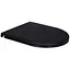 Сидения для унитаза Qtap Robin Matt Black с микролифтом Slim Duroplast, Quick Release QT99HY2411MB - миниатюра 1