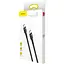 Кабель Baseus Cafule Type-C to Type-C PD 2.0 60W (1m) gray/black (CATKLF-GG1) - мініатюра 4