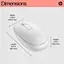 Мышка HP 240 Bluetooth White (793F9AA) - миниатюра 7