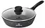 Традиционная сковорода Klonberg KB-8614 с мраморным покрытием с крышкой 24 см - миниатюра 1
