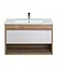 Тумба Мойдодир Oslo 80 Wood з умивальником SU-80 дуб крафт/Білий - мініатюра 4