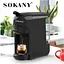 Кофемашина Sokany SK-516, 1450 Вт 600 мл черная - миниатюра 6