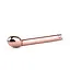 Вібратор EasyToys Rosy Gold Nouveau G-spot 22 см золотистий - мініатюра 4
