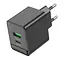 МЗП Borofone BAS14A PD20W+QC3.0 чорний - мініатюра 2