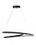 Подвесной светильник, люстра Goldlux 331106 Tango Led 1x44W 4000K 5300Lm IP20 Черный - миниатюра 3