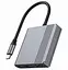 Адаптер Cablexpert A-CM-COMBO3-05, USB Type-C 3-в-1 - мініатюра 2