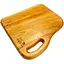 Дошка кухонна обробна Eco Tabulas дерев'яна фігурна 290 x 260 x 25мм кухоль Lux - мініатюра 1