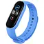 Ремешок для фитнес-браслета Lemfo для Xiaomi Mi Band 5, 6, 7 голубой - миниатюра 2