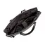Сумка для ноутбука и документов кожаная черная Tiding Bag 9157 с 2 ручками - миниатюра 6