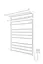 Полиця для рушникосушарки HF Sheffield 520x204 3.0.1100.13.WM, Білий матовий - мініатюра 4
