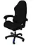 Эластичный защитный чехол на компьютерное/игровое кресло Semi Chair Cover с подлокотниками - Black - L - миниатюра 1