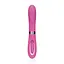 Вибратор Loveline Double Sided Flapping and G-Spot 24 см розовый - миниатюра 2