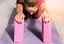 Блоки для йоги PowerPlay 4006 Yoga Brick EVA 2 шт Розовые (PP_4006_Pink_2in) - миниатюра 4