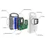 MAXOAK K5 аккумулятор для CPAP 297Wh (82500 mAh) DC 12V/15V/24V + USB 5V Power Bank - миниатюра 2