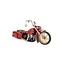 Конструктор дитячий мотоцикл 2111 шт червоний - мініатюра 2