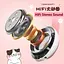 Бездротові Bluetooth навушники котячі вушка CAT STN-28 з мікрофоном та LED RGB підсвічуванням сині - мініатюра 7