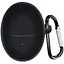 Чохол-накладка DK Huawei FreeBuds 5 | Silicone Candy Friendly з карабіном (black) - мініатюра 1