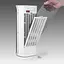 Тепловентилятор Bo-Camp Heater Ceramic Ventilation 1000/2000 Watt керамічний настільний (8618460) - мініатюра 6