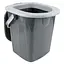Біотуалет Bo-Camp Portable Toilet Square 20лiters Grey (DAS303293) - мініатюра 10