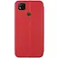 Кожаный чехол-книжка Epik Classy для Xiaomi Redmi 9C/10A Красный - миниатюра 2