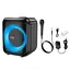 Колонка Hoco HA1 Graceful outdoor Power 30Wx1=30W с проводным микрофоном - миниатюра 2